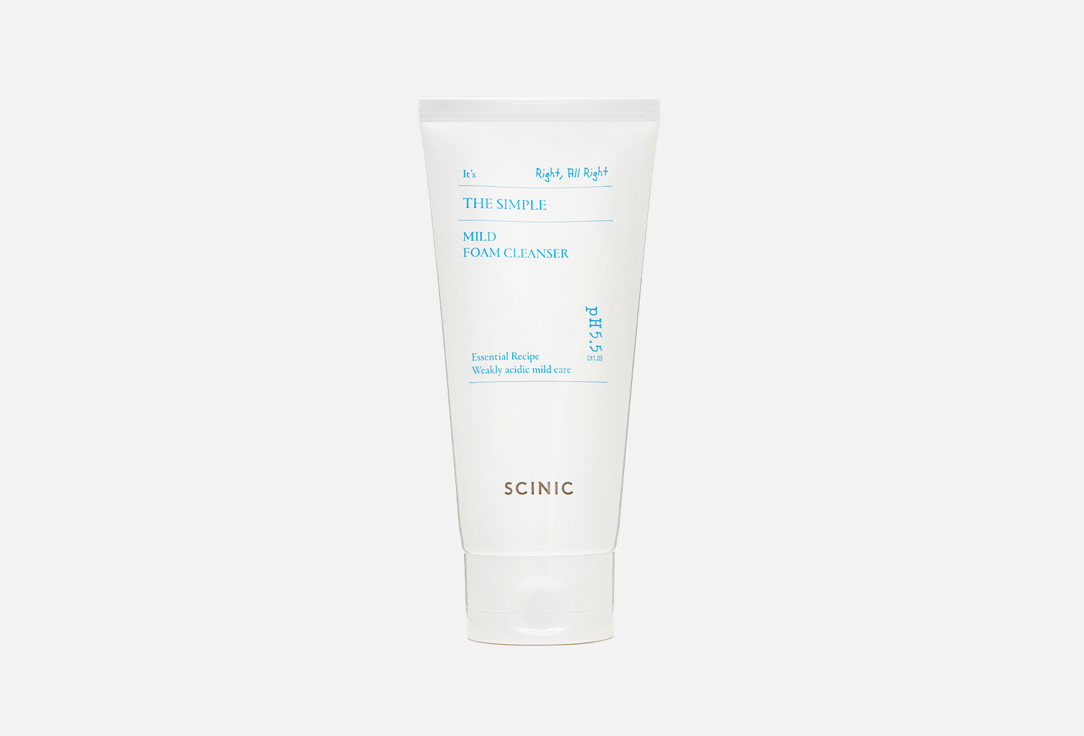 SCINIC Face foam for sensitive skin The Simple Mild Foam Cleanser