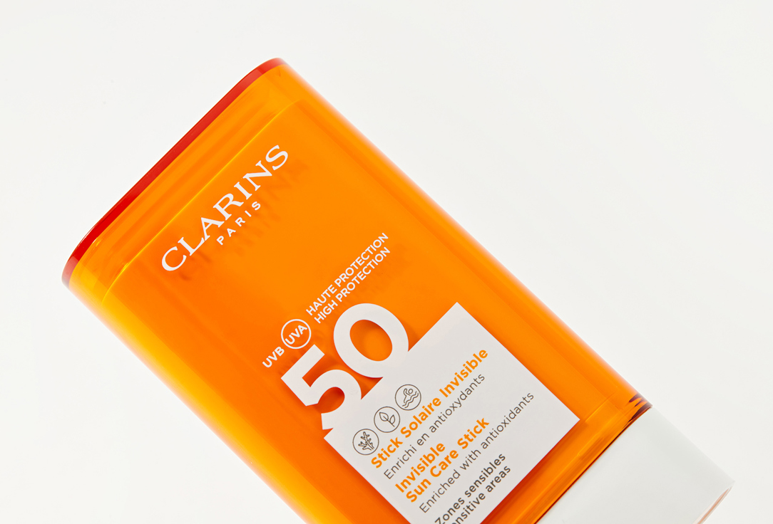 Clarins Sun protection pencil for sensitive areas of the face SPF 50 Stick Solaire Invisible