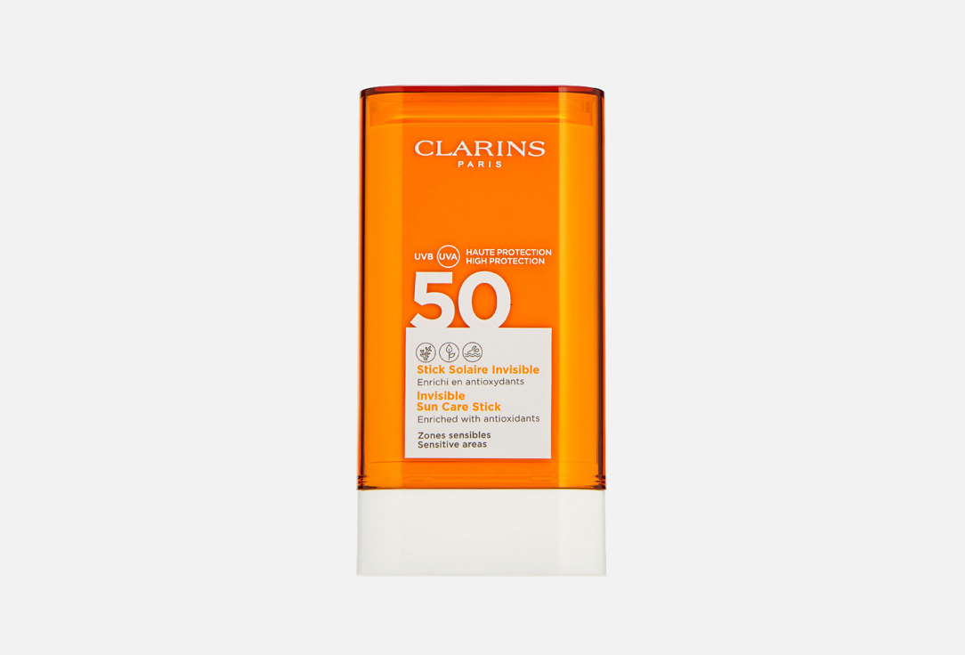 Clarins Sun protection pencil for sensitive areas of the face SPF 50 Stick Solaire Invisible