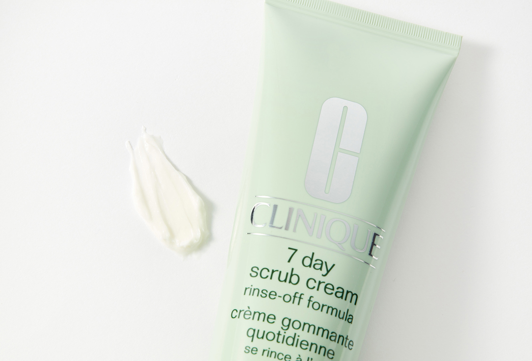 Clinique face scrub 7 Day 