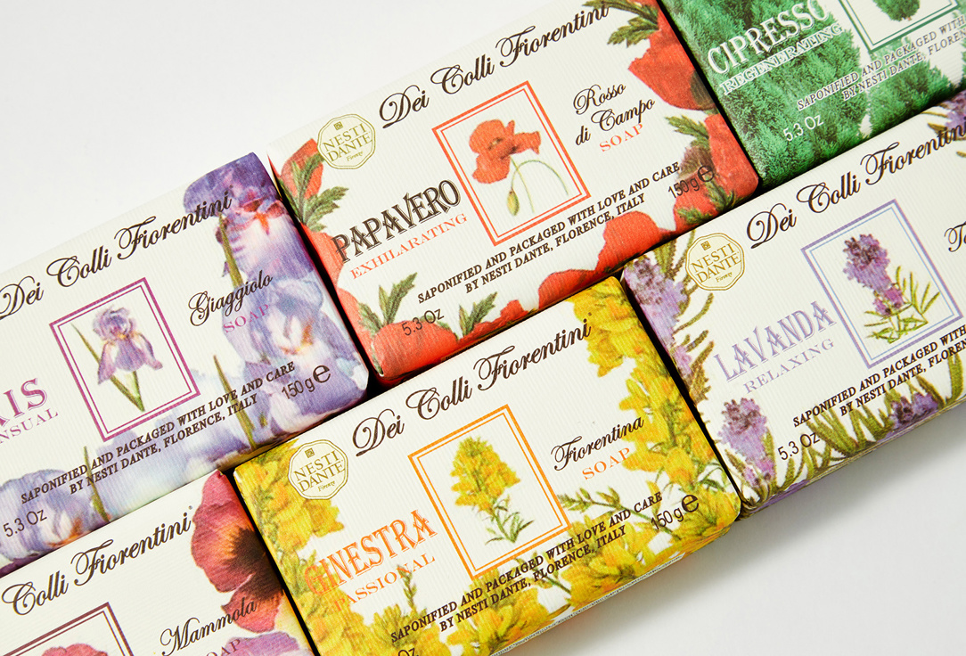 Nesti Dante Soap set Floral collection