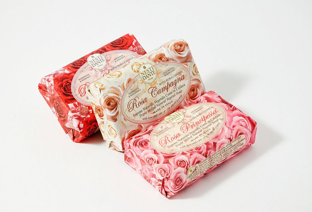 Nesti Dante Soap set Rose