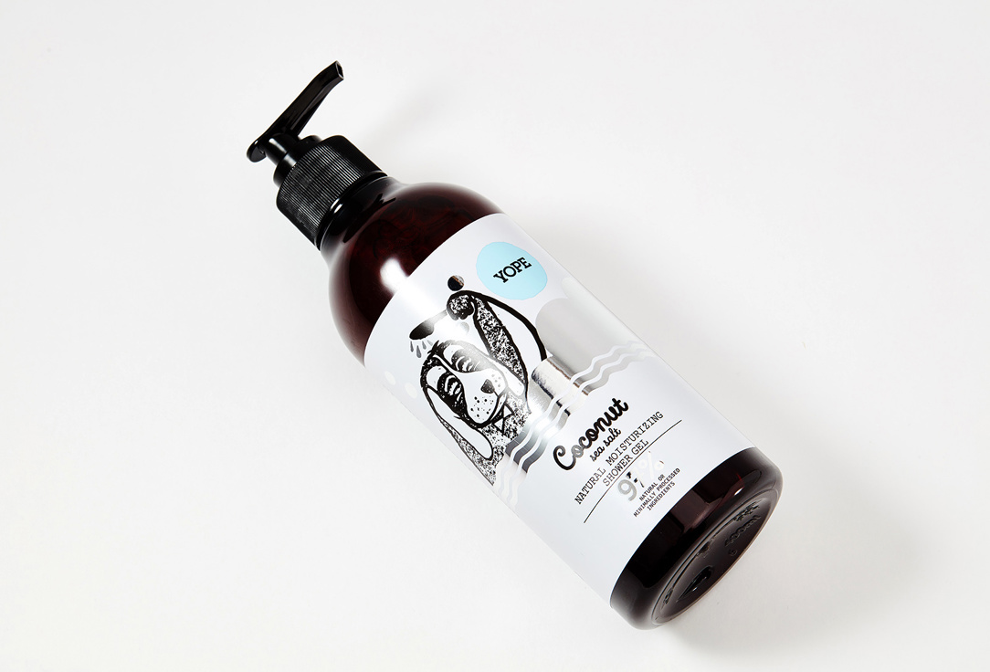 YOPE Natural Nourishing Shower Gel  Coconut and sea salt 