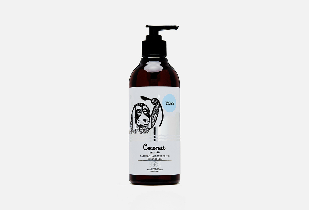 YOPE Natural Nourishing Shower Gel  Coconut and sea salt 