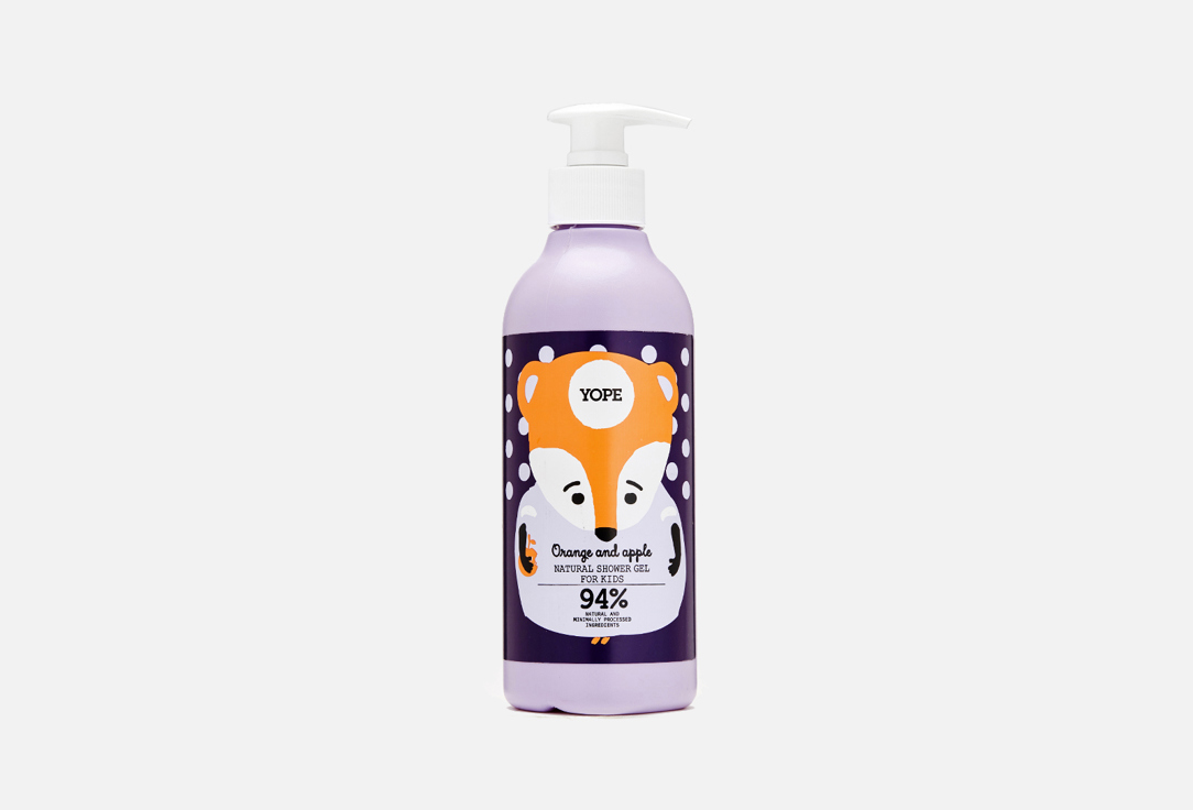 YOPE Natural Shower Gel Orange and apple 