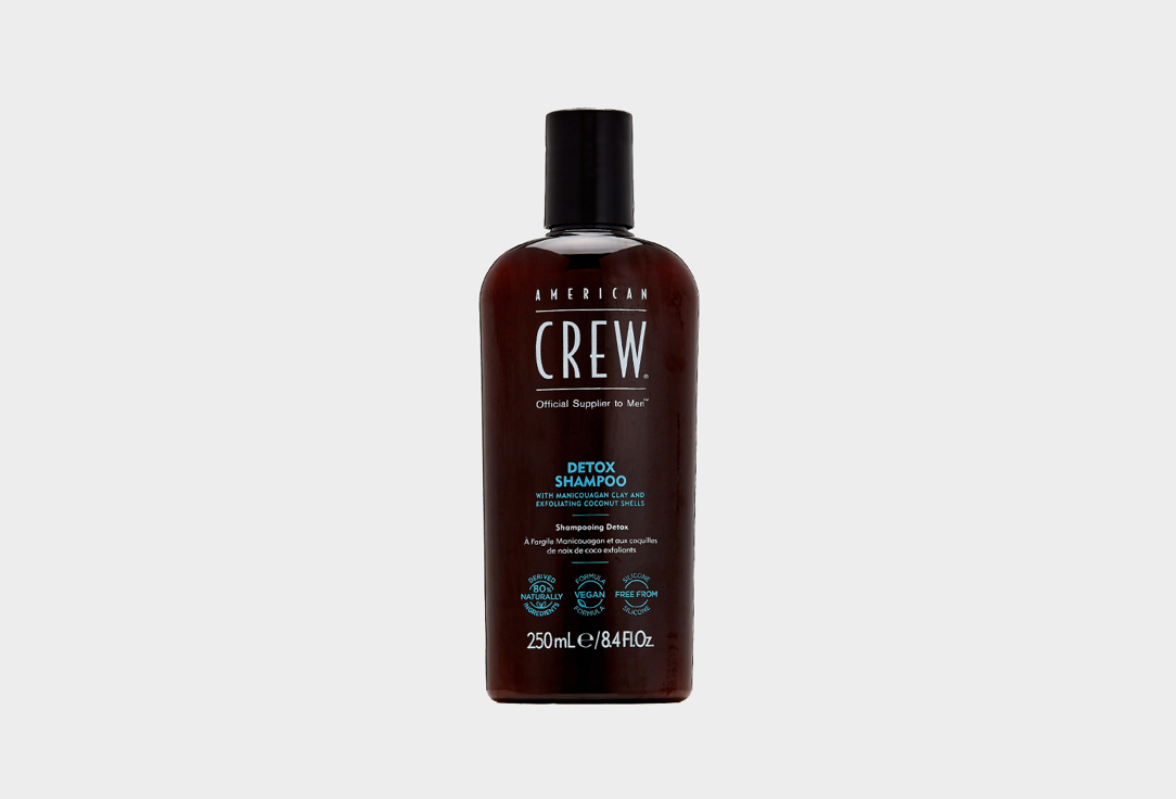 Shampoo AMERICAN CREW Detox 