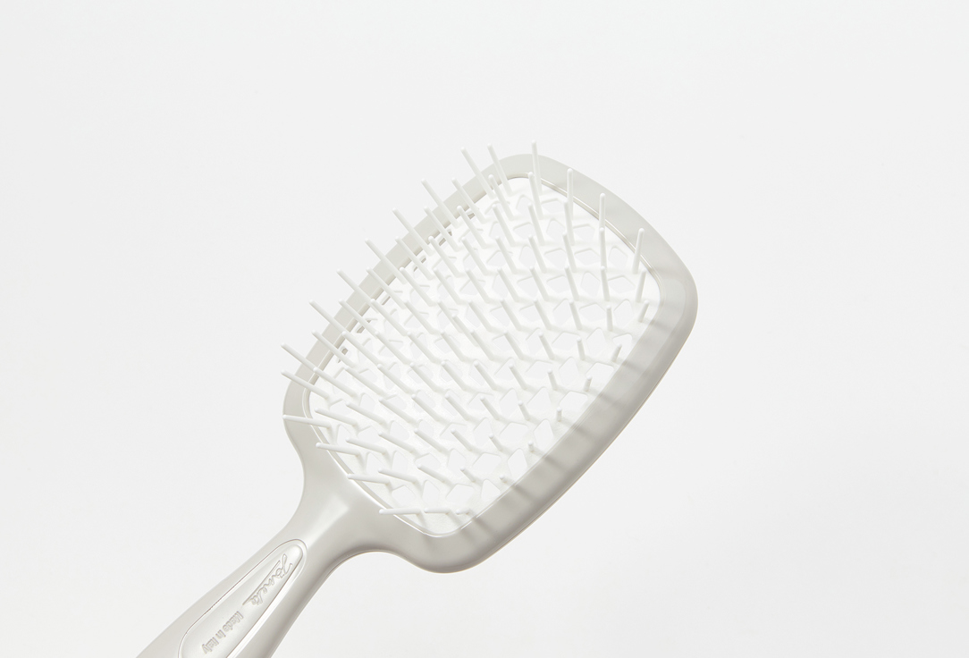 Janeke  Hair brush Superbrush Grey White