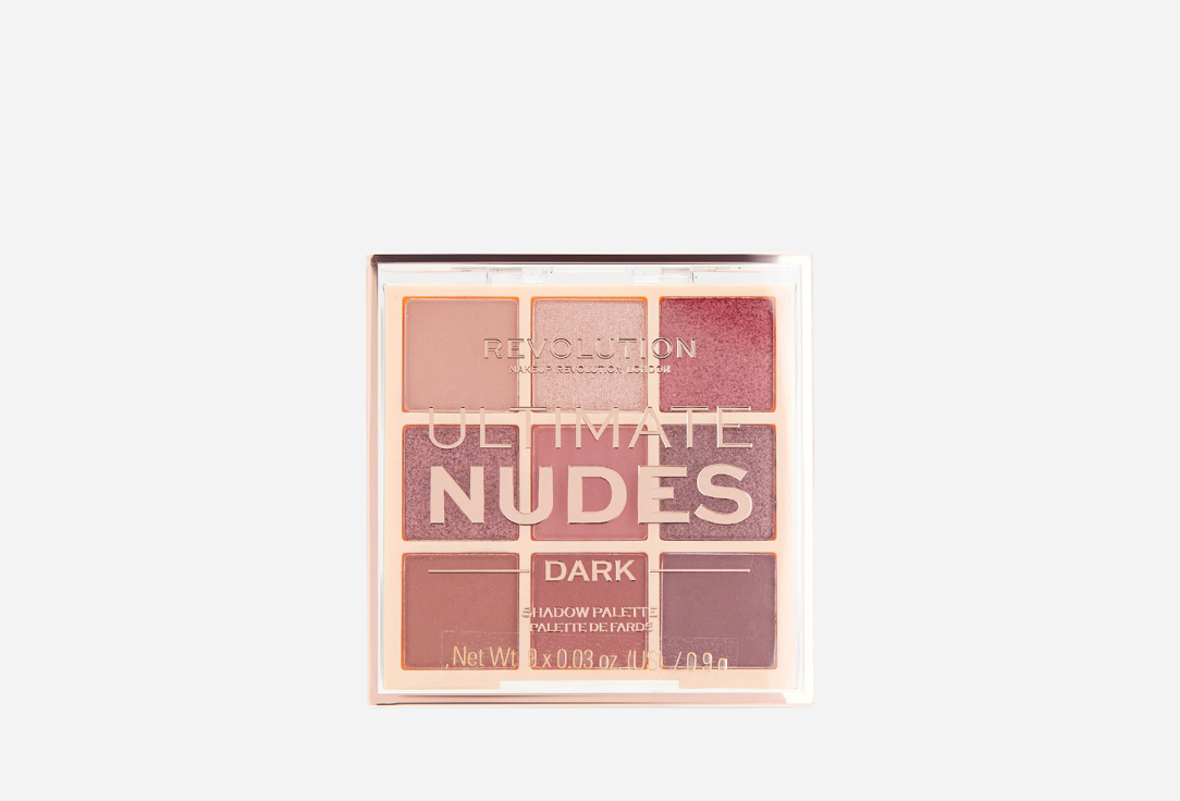 MakeUp Revolution Eyeshadow palette Ultimate Nudes 