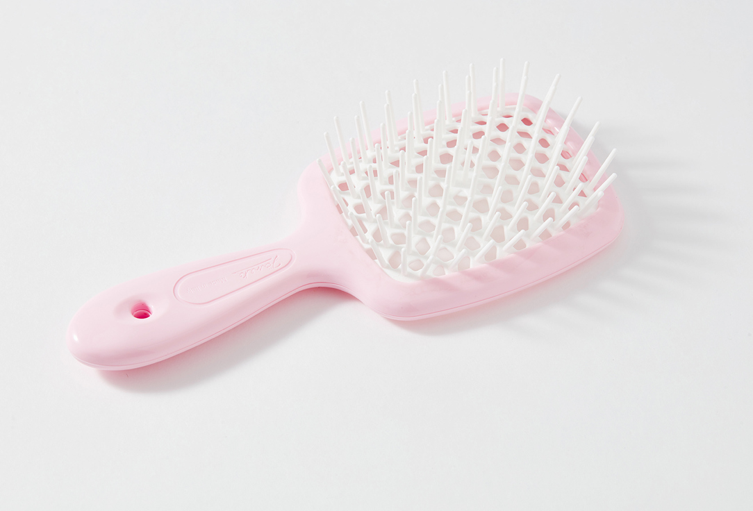 Janeke  small Hair brush Superbrush Small Pink White 