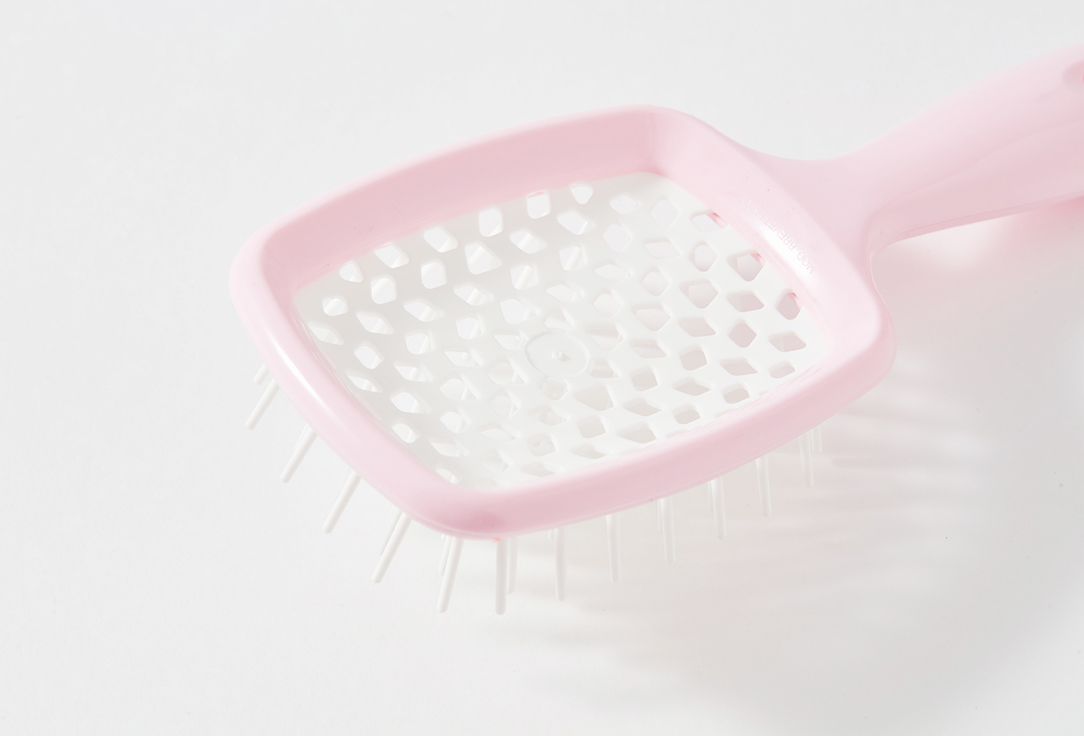 Janeke  small Hair brush Superbrush Small Pink White 