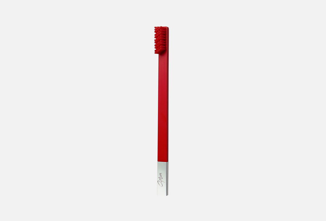 Apriori Toothbrush Slim Carmine Red Silver