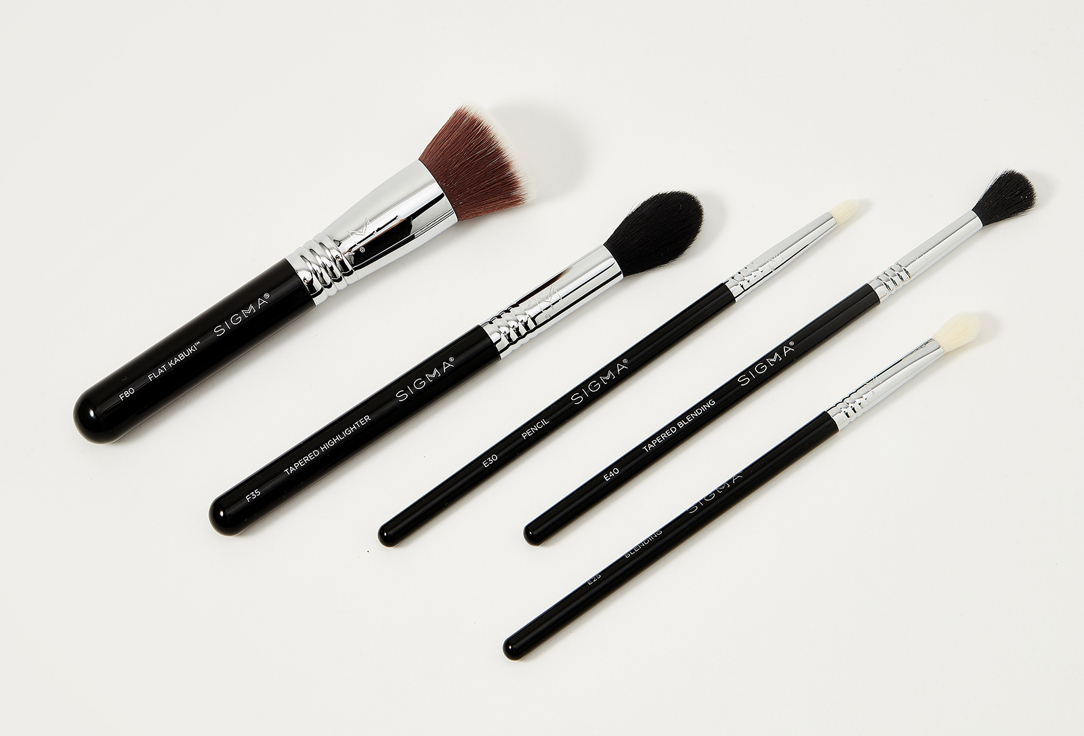 SIGMA BEAUTY Makeup Brush Set Most Wanted 