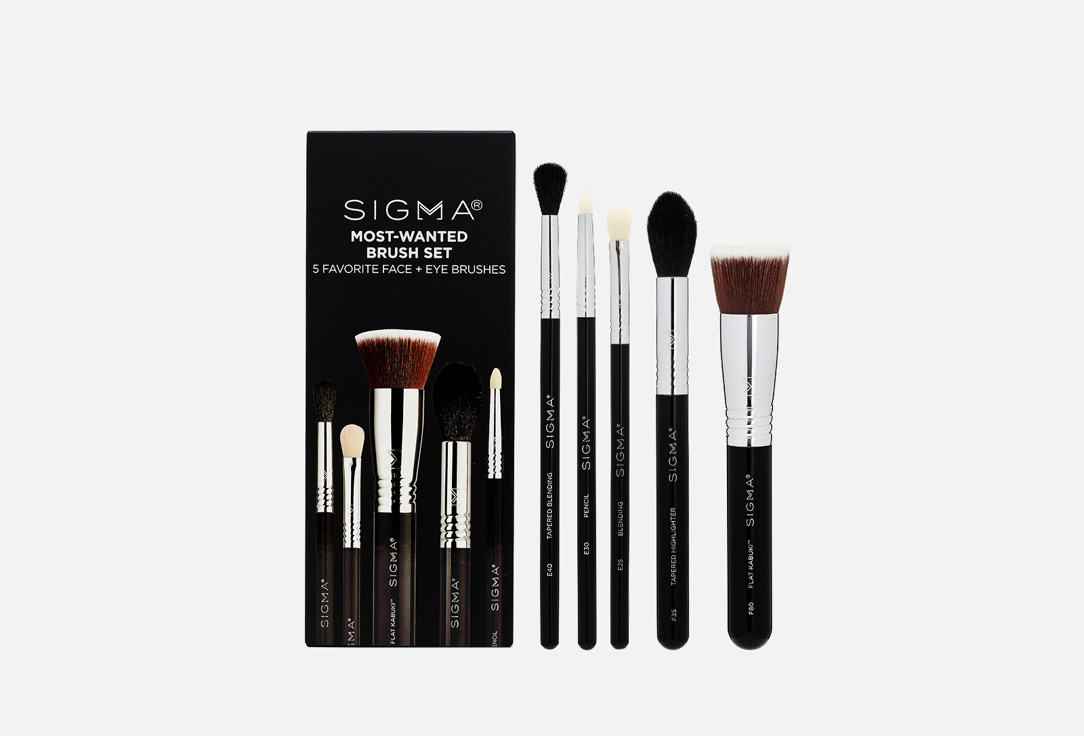 SIGMA BEAUTY Makeup Brush Set Most Wanted 