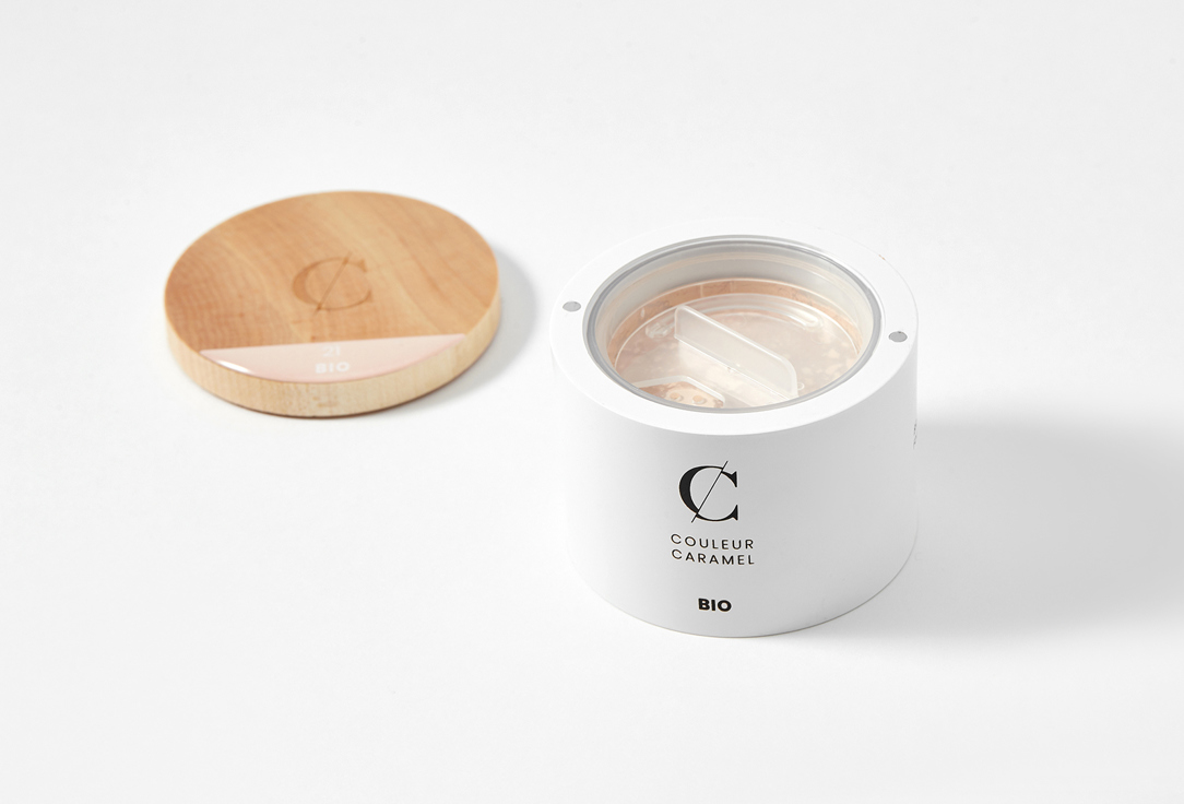 COULEUR CARAMEL matte Mineral Foundation Fond De Teint Bio Mineral 