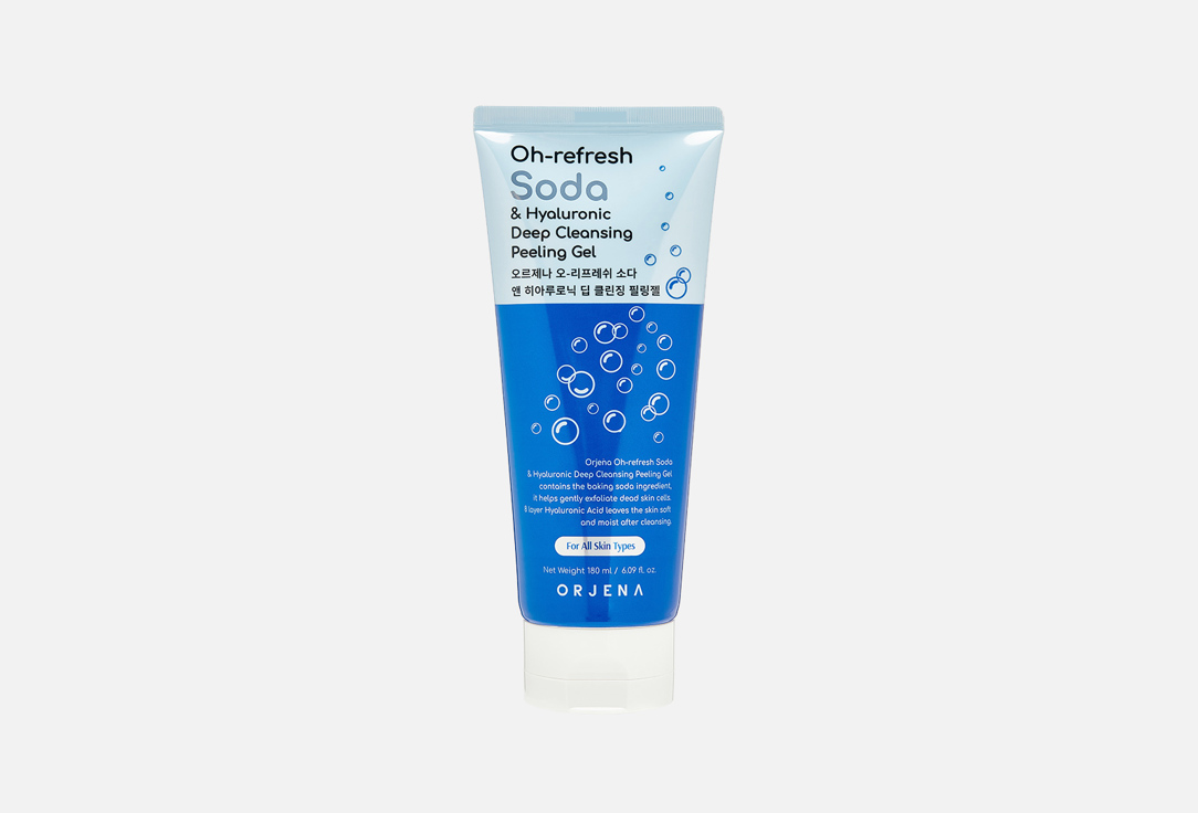 ORJENA Face Cleansing Gel Oh-Refresh Soda & Hyaluronic Deep