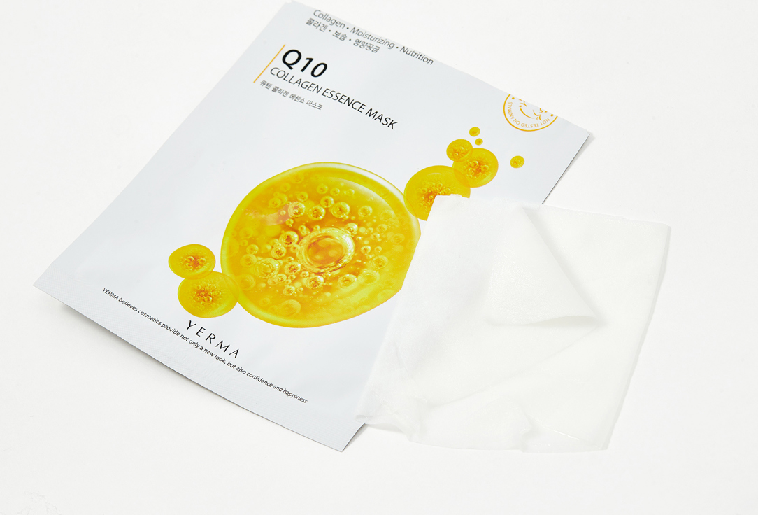 YERMA Face sheet mask Collagen essence q10