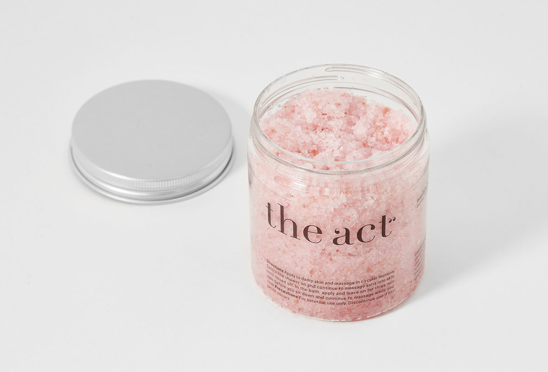 The Act Detoxifying & Smoothing Leg Scrub Bath soak 