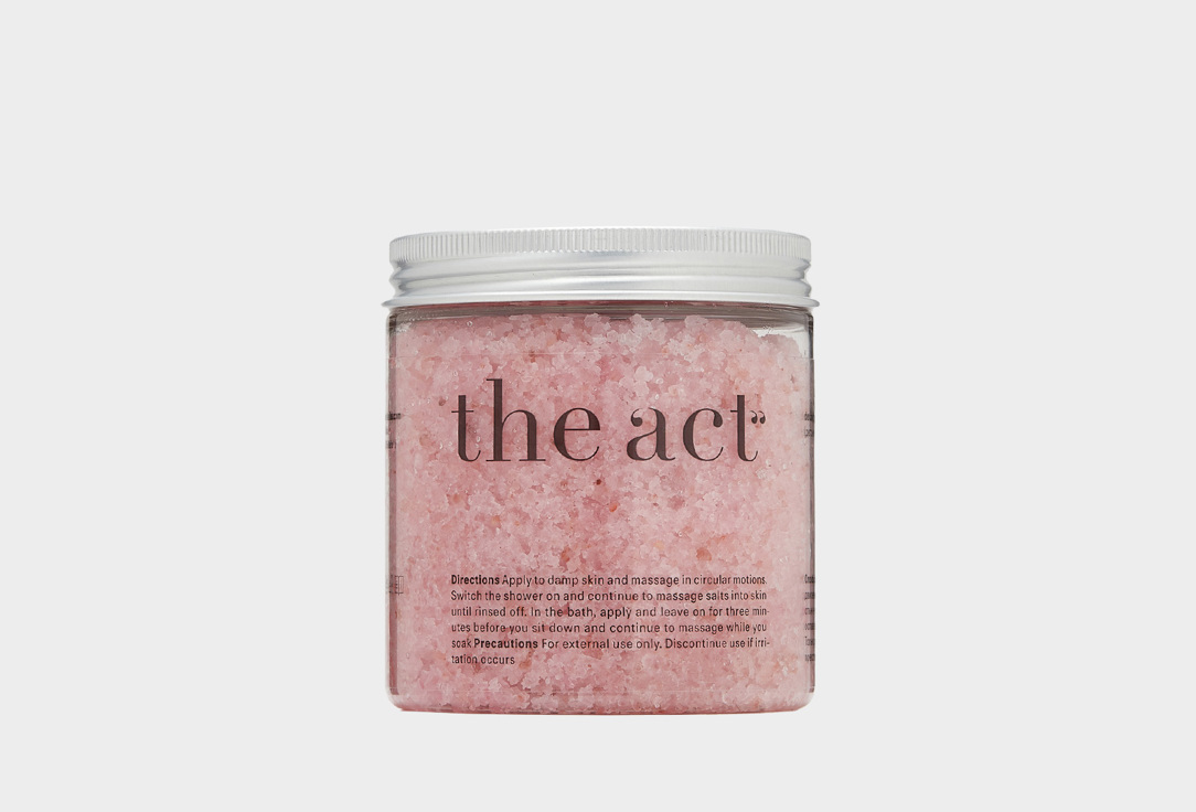 The Act Detoxifying & Smoothing Leg Scrub Bath soak 