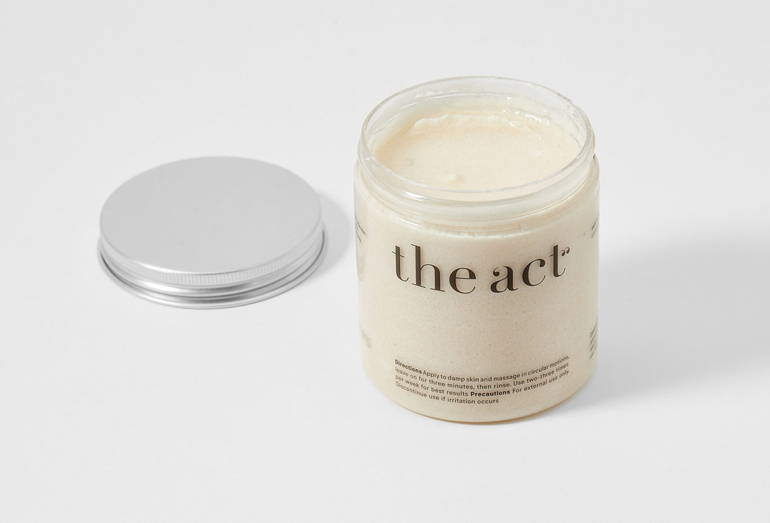 The Act Nourishing Body Scrub Exfoliating Sea Salt & Coco Body Balm