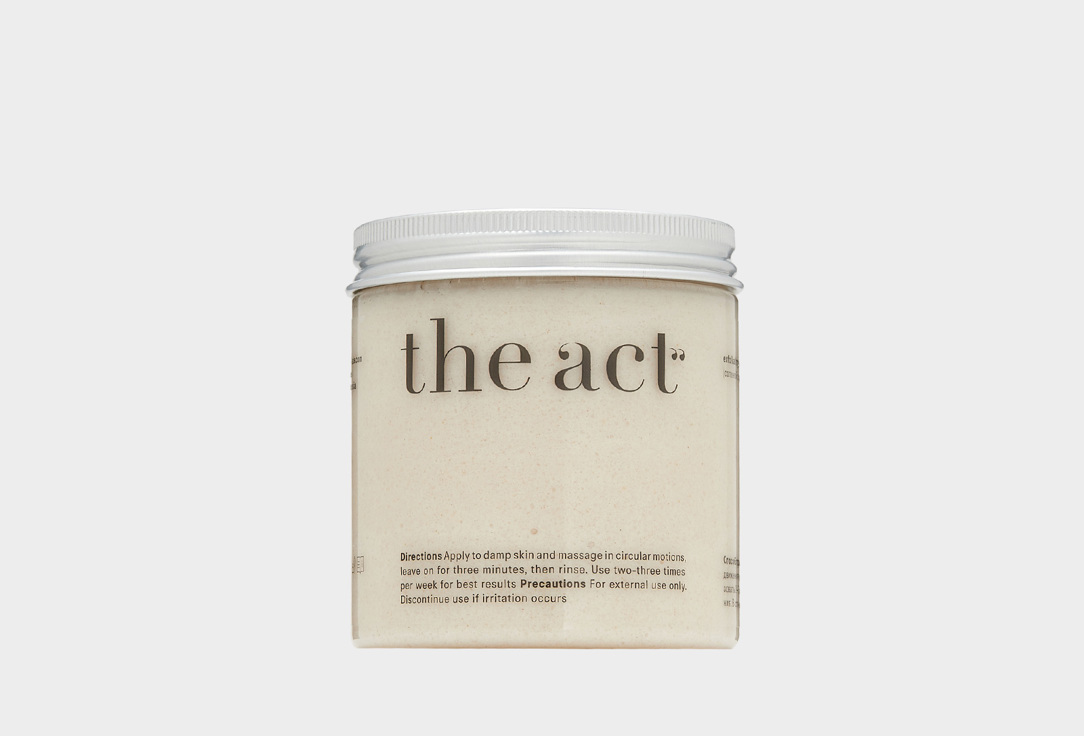 The Act Nourishing Body Scrub Exfoliating Sea Salt & Coco Body Balm