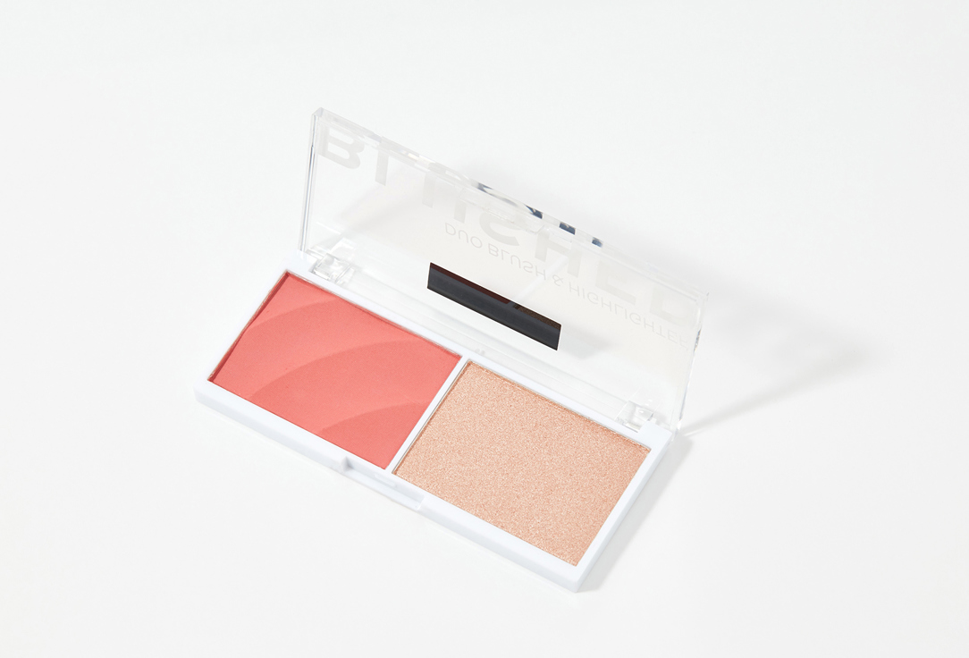 RELOVE REVOLUTION Blushed and highlighter face  palette Colour Play