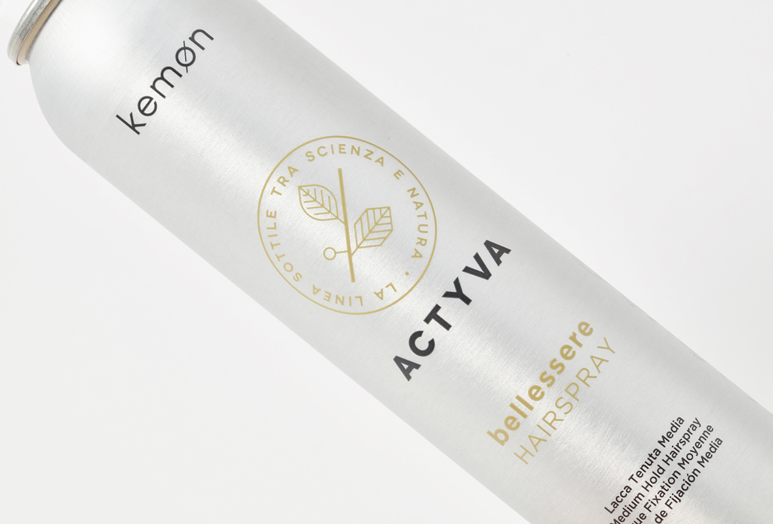 Kemon Quick-drying hair spray Actyva bellessere