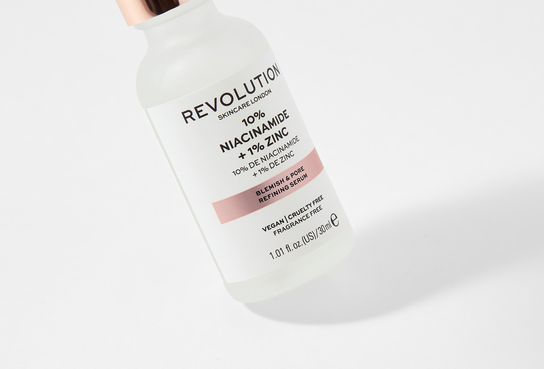 REVOLUTION SKINCARE Blemish & Pore Refining Serum 10% Niacinamide+1% Zinc 