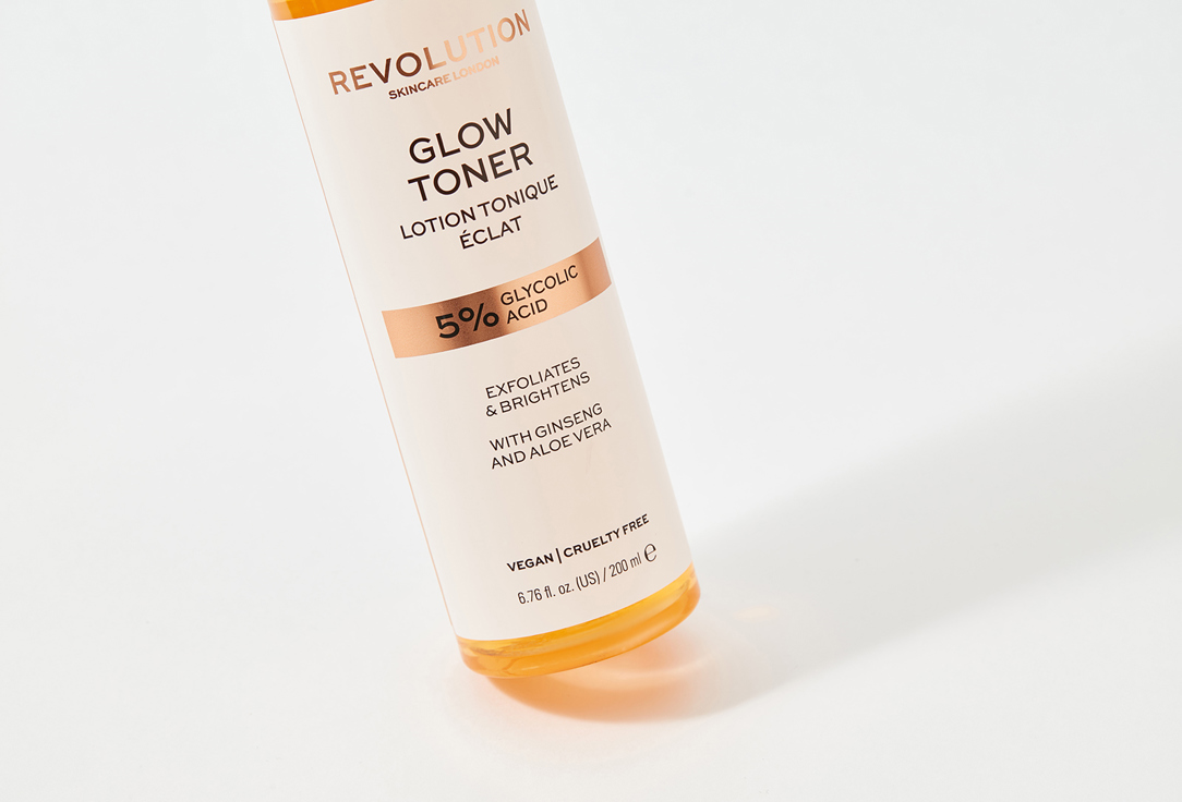 REVOLUTION SKINCARE Exfoliating & Brightening Toner 5% Glycolic Acid 