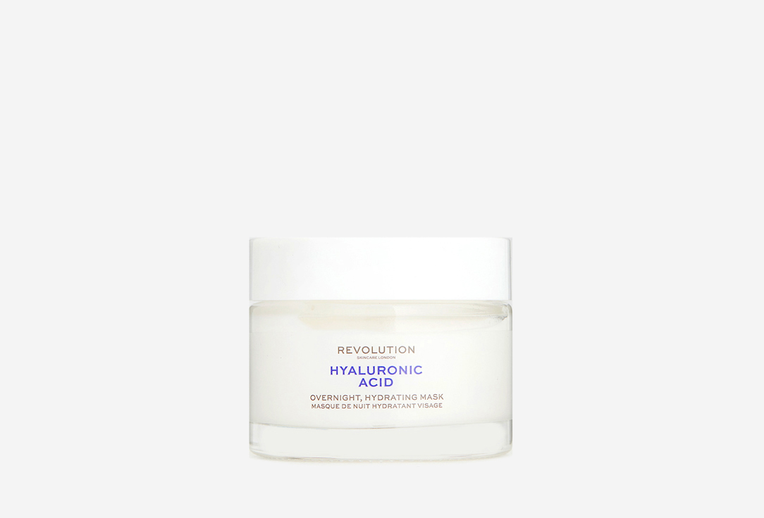 REVOLUTION SKINCARE Overnight Hydrating Face Mask Hyaluronic acid