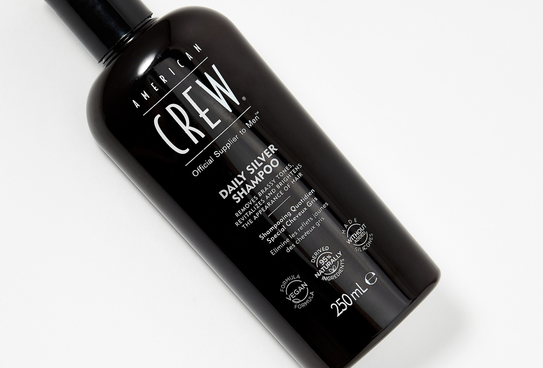 AMERICAN CREW Shampoo for Gray Hair  Daily Silver 