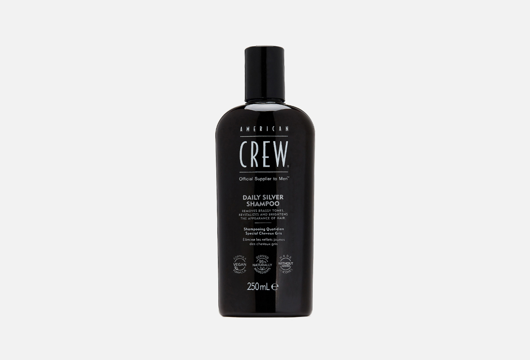 AMERICAN CREW Shampoo for Gray Hair  Daily Silver 