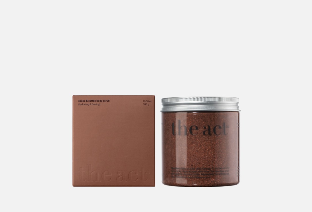 The Act Moisturizing & Exfoliating Body Scrub Cocoa & Coffee Body Scrub