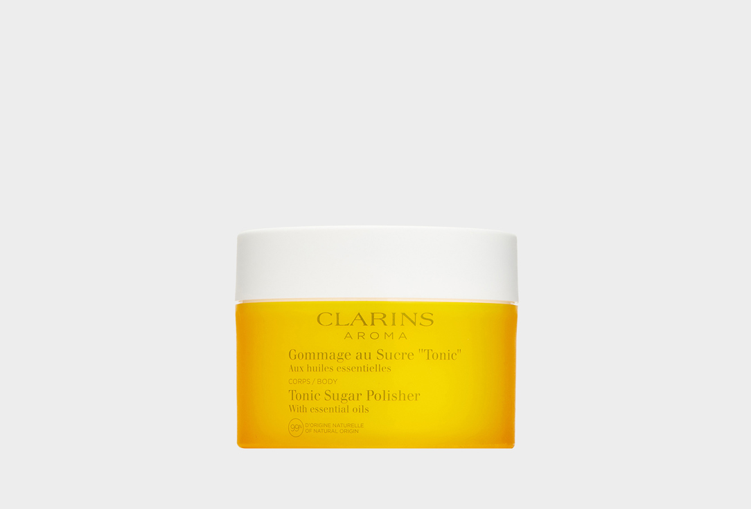 Clarins Toning sugar body scrub Tonic Sugar Polisher