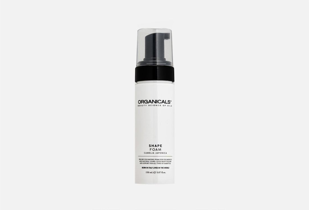 ORGANICALS Hair Styling Foam Foam camelia japonica 