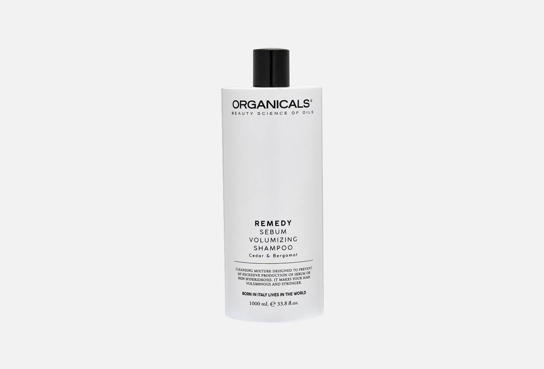 ORGANICALS Volumizing Shampoo Remedy cedar & bergamot