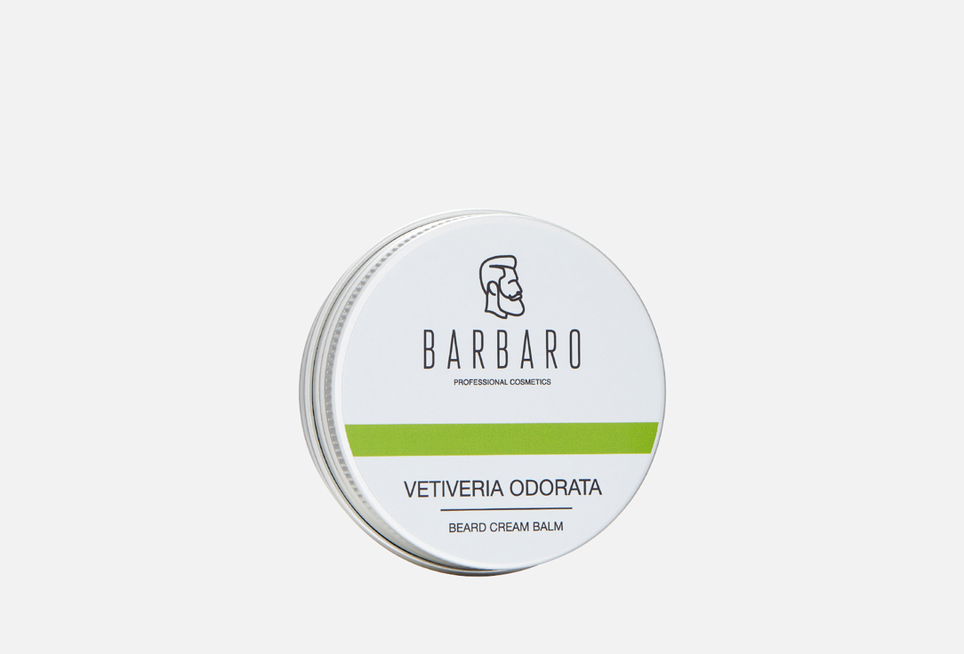 BARBARO Beard cream balm Vetiveria odorata