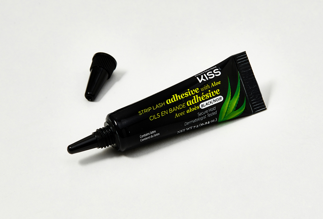 KISS NEW YORK Professional Black False Eyelash Adhesive с алое