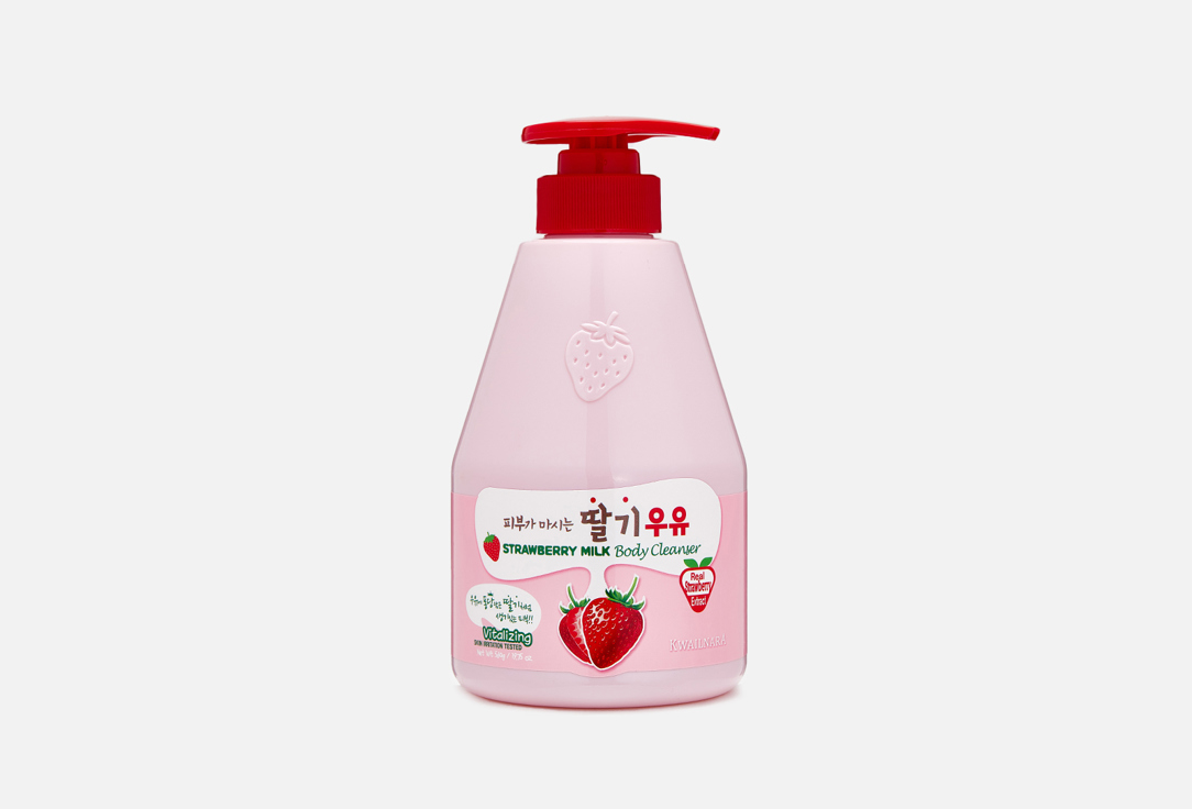 Kwailnara Shower gel STRAWBERRY MILK Body Cleanser