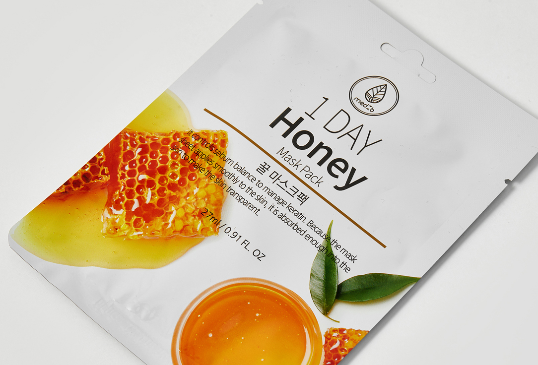 MEDB Face sheet mask 1 Day Honey