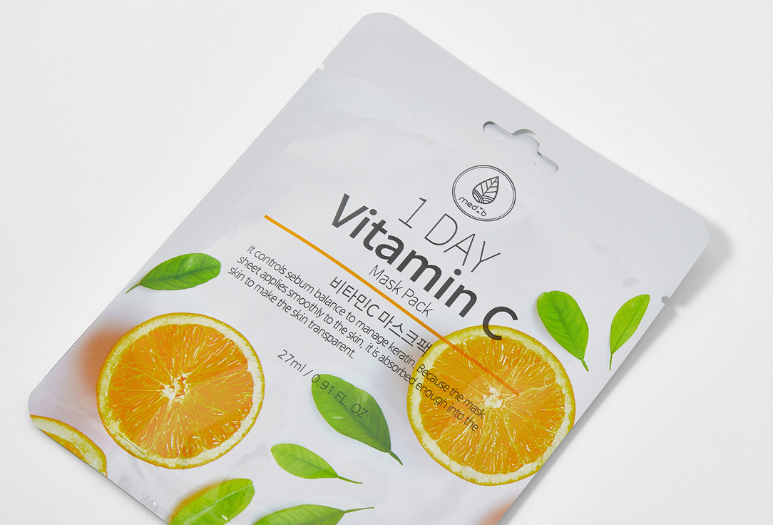 MEDB Face sheet mask 1 Day Vitamin C