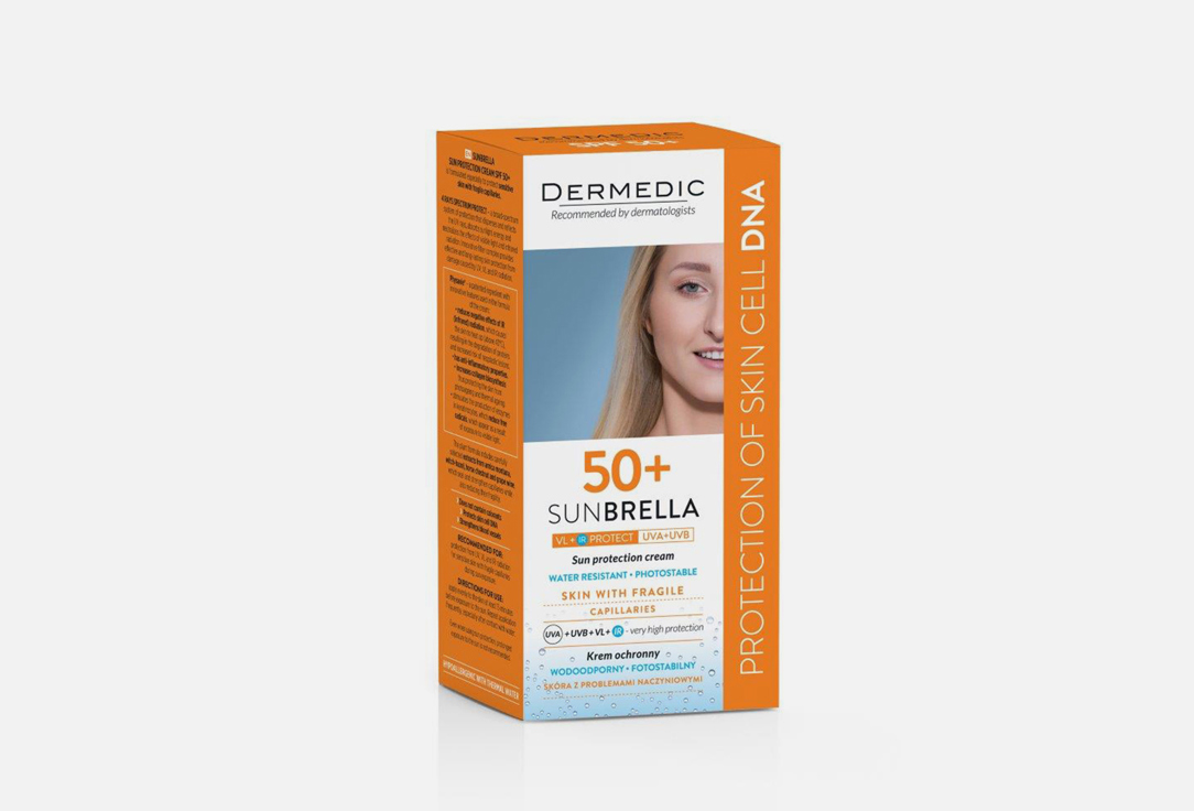 DERMEDIC Cream Sunscreen SPF50+ Sunbrella Fragile