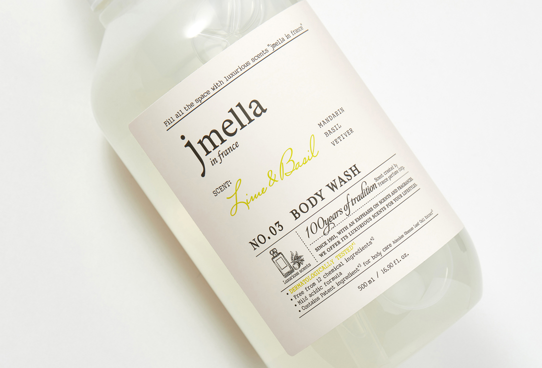 Jmella Shower Gel Lime & Basil