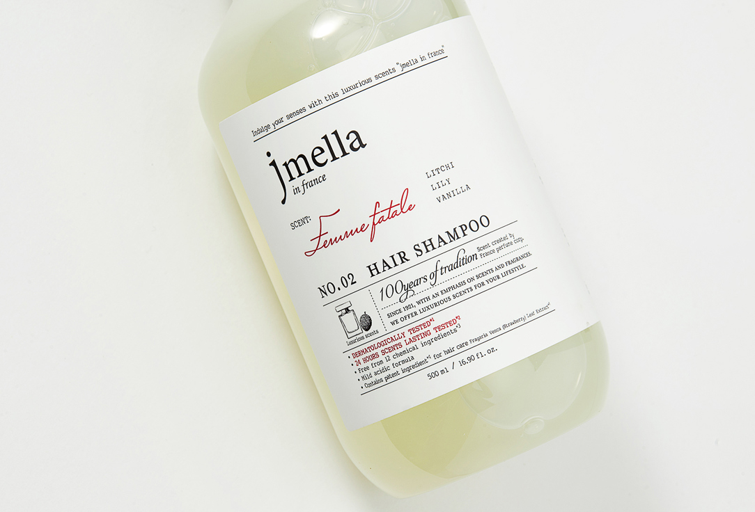 Jmella Hair Shampoo Femme Fatale