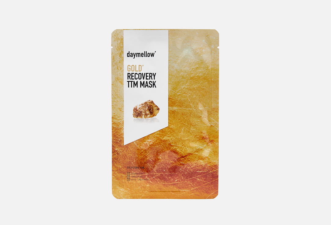 daymellow Face sheet mask Gold recovery ttm