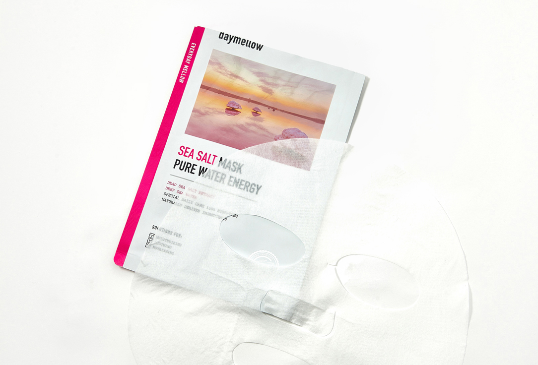 daymellow Face sheet mask Pure water energy sea salt