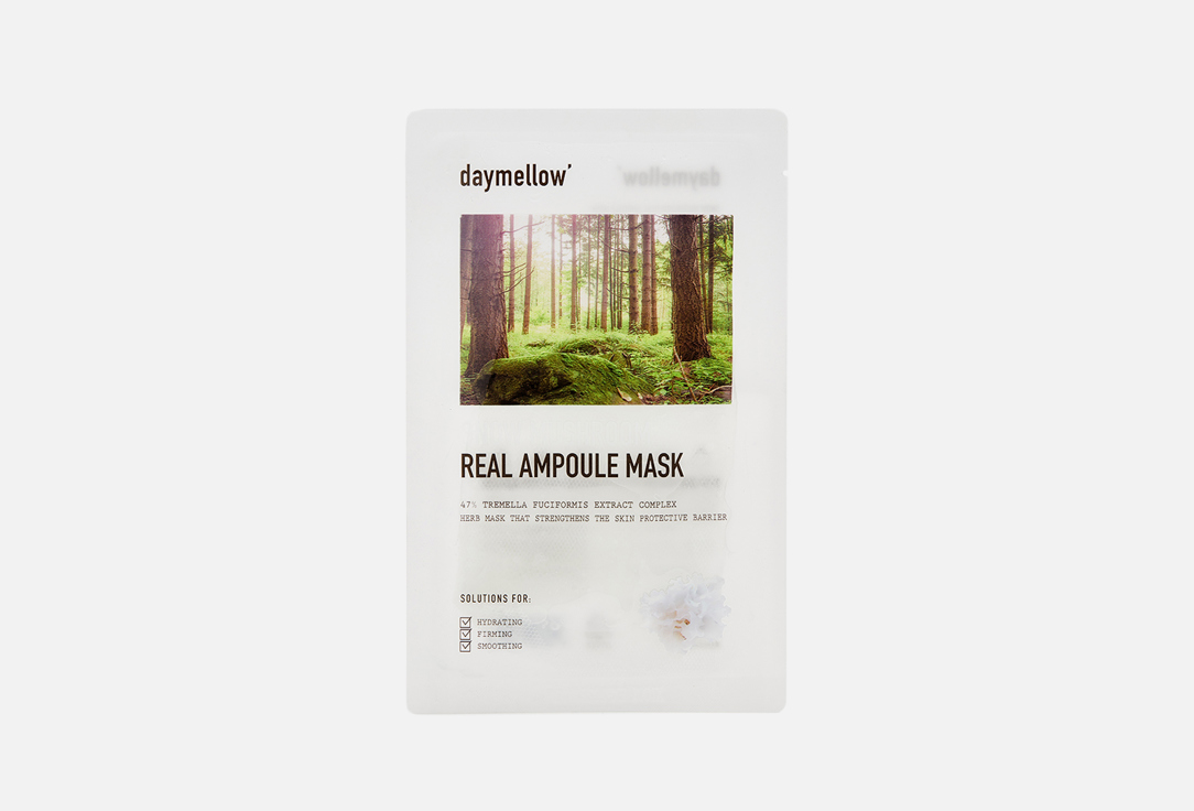 daymellow Face sheet mask Snow mushroom real ampoule