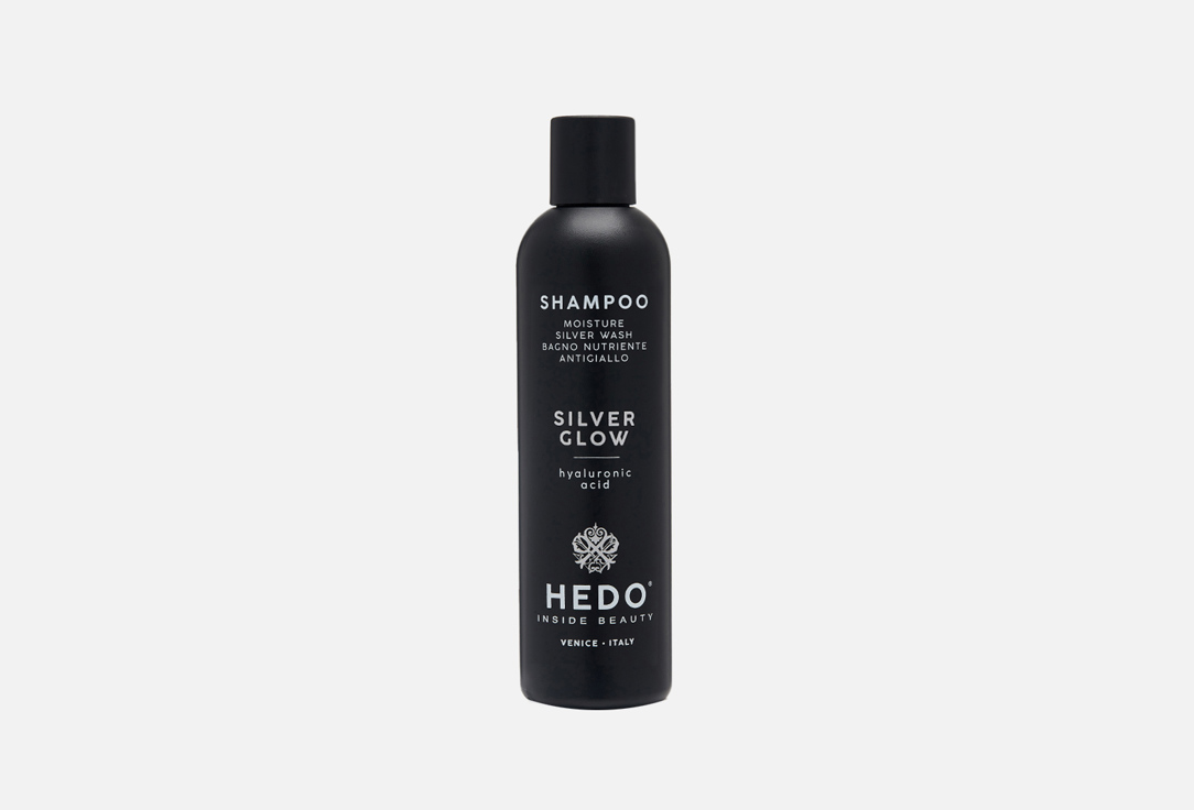 Nourishing anti-yellow bath with Hyaluronic acid Hedo Silver glow shampoo 