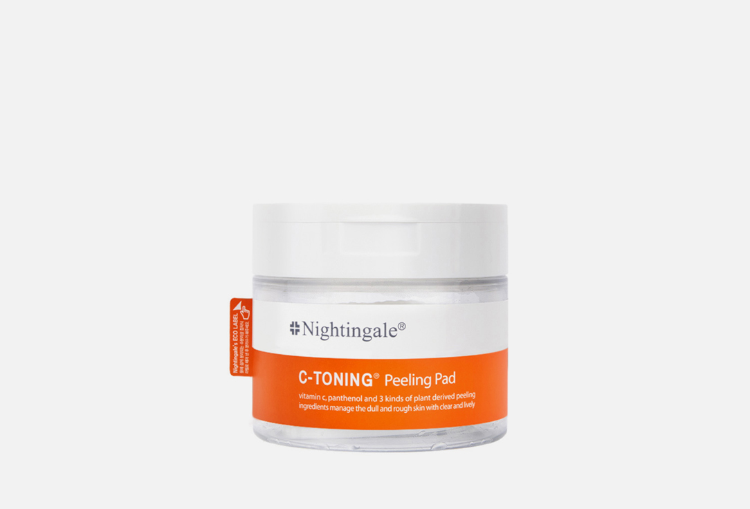 Nightingale Peeling pads for glowing skin C-toning