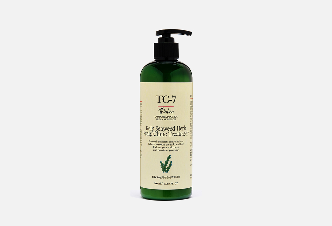 Conditioner With Seaweed Extract Oily Hair thinkco Tc-7 Kelp Seaweed Herb Scalp Clinic Treatment 