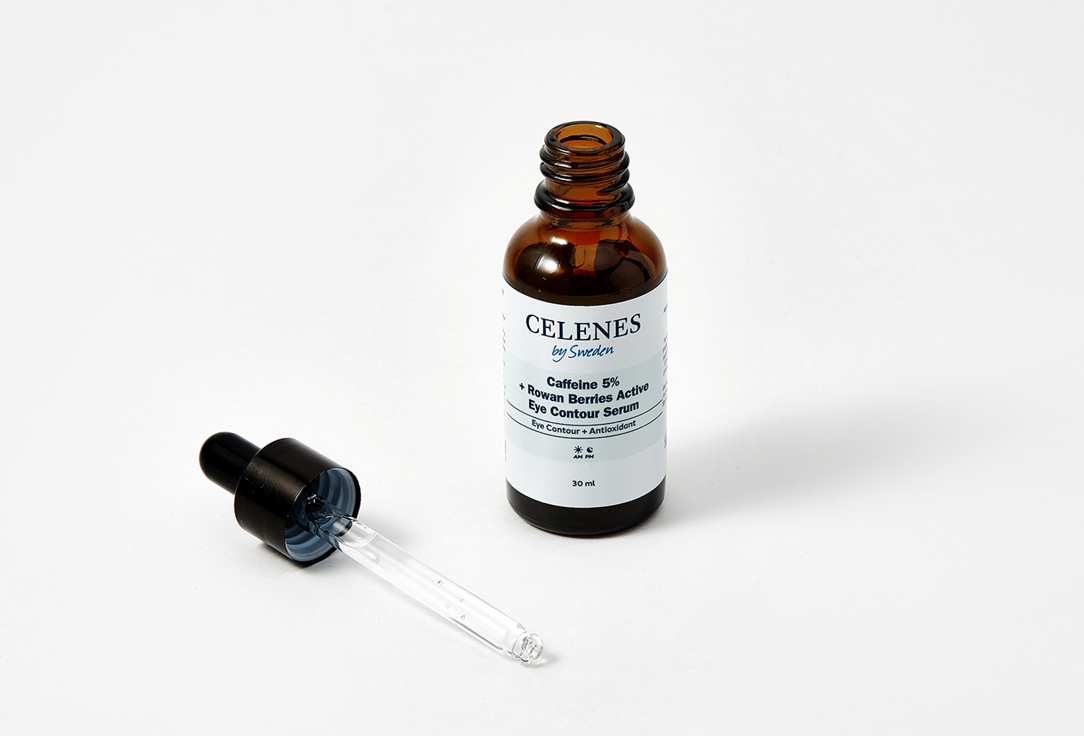 CELENES Eye contour serum Caffeine 5% + rowan berries active